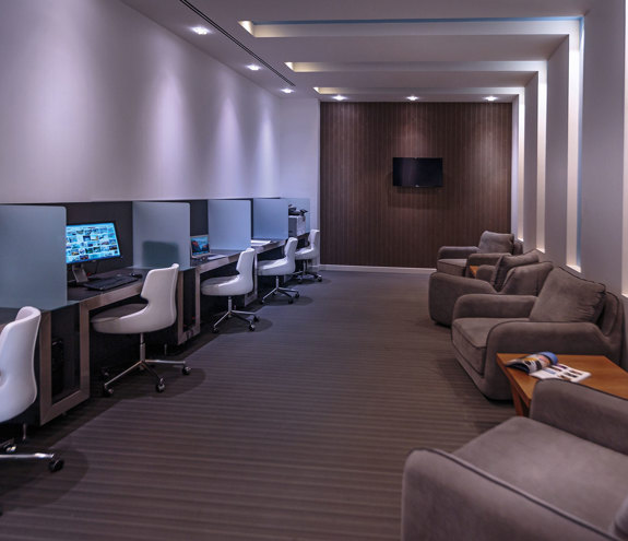 Miraggio Thermal Spa Resort conference computer area