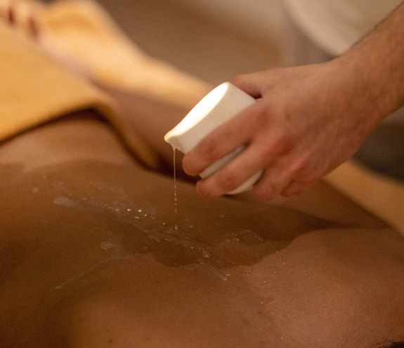 Myrthia Thermal Spa massage session