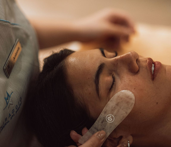 Myrthia Thermal Spa massage session