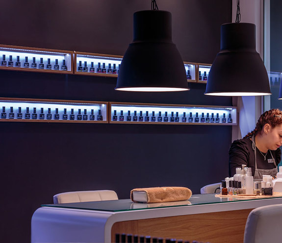Myrthia Thermal Spa nail salon